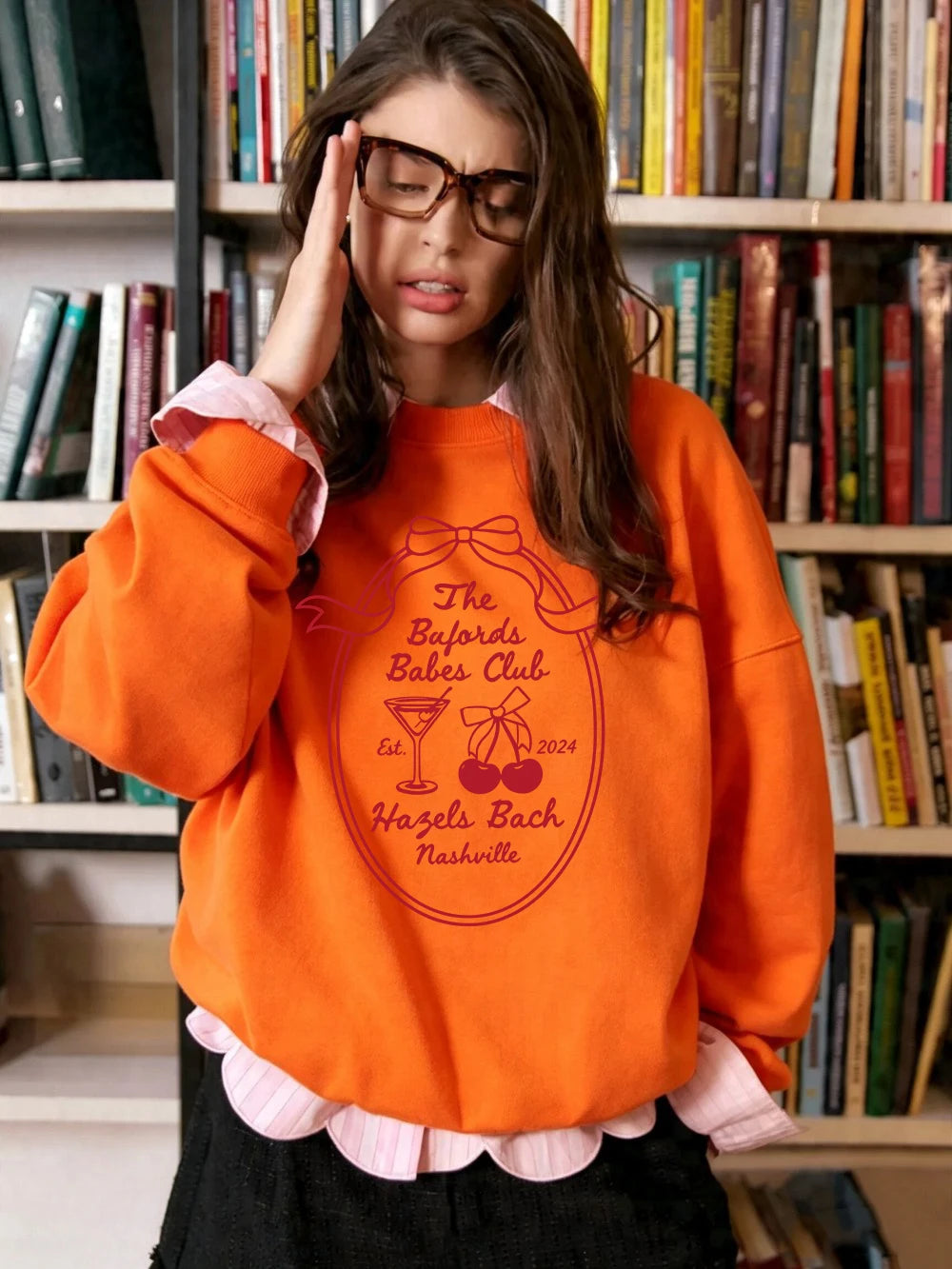 Sweat-shirts imprimés The Bafords Babes Club pour femmes