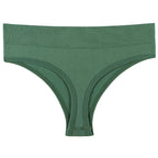 String taille basse sans couture pour femmes