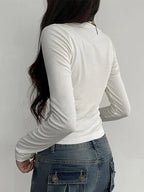 T-shirts tricoté élégant pour femmes