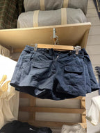 Short Cargo vintage à poches solides pour femmes