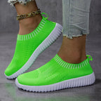 Chaussures plates sans lacet pour femmes