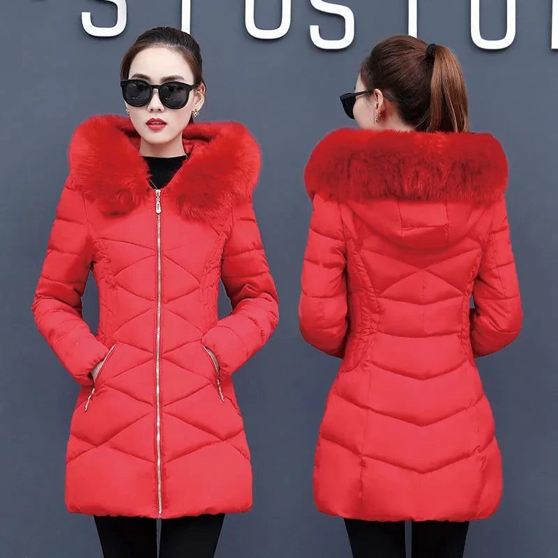 manteau long et fine en coton pour femmes