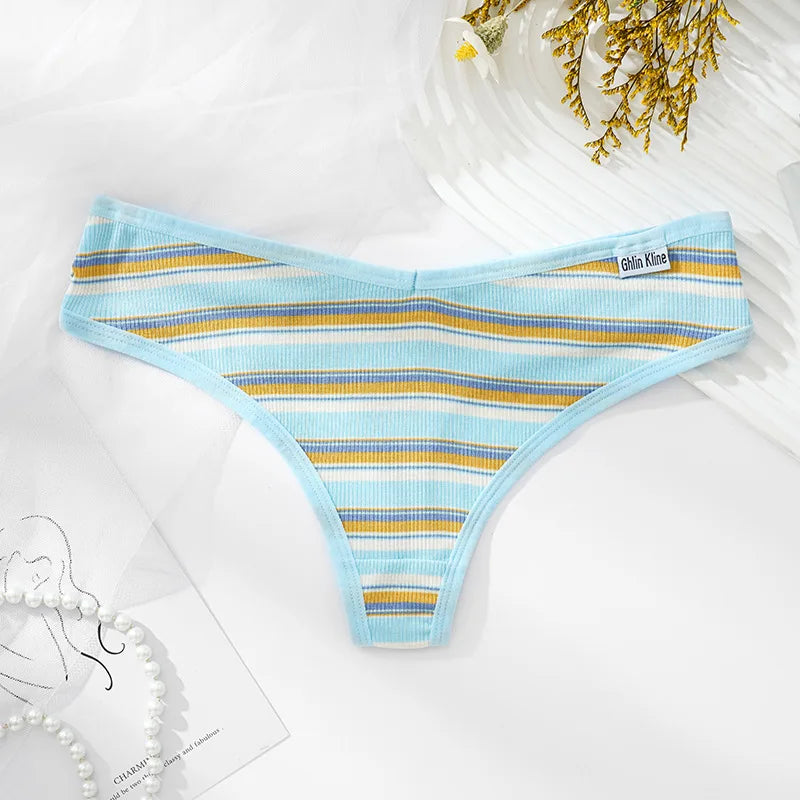String sans couture arc-en-ciel pour femmes
