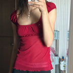 T-shirt-Crop en dentelle esthétique rétro pour femmes