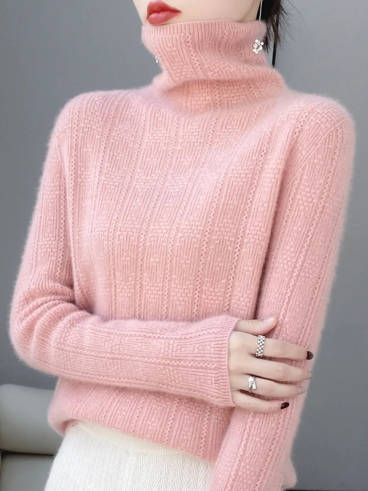 Pulls 100% laine cachemire pour femmes