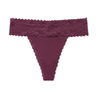 String en dentelle florale pour femmes