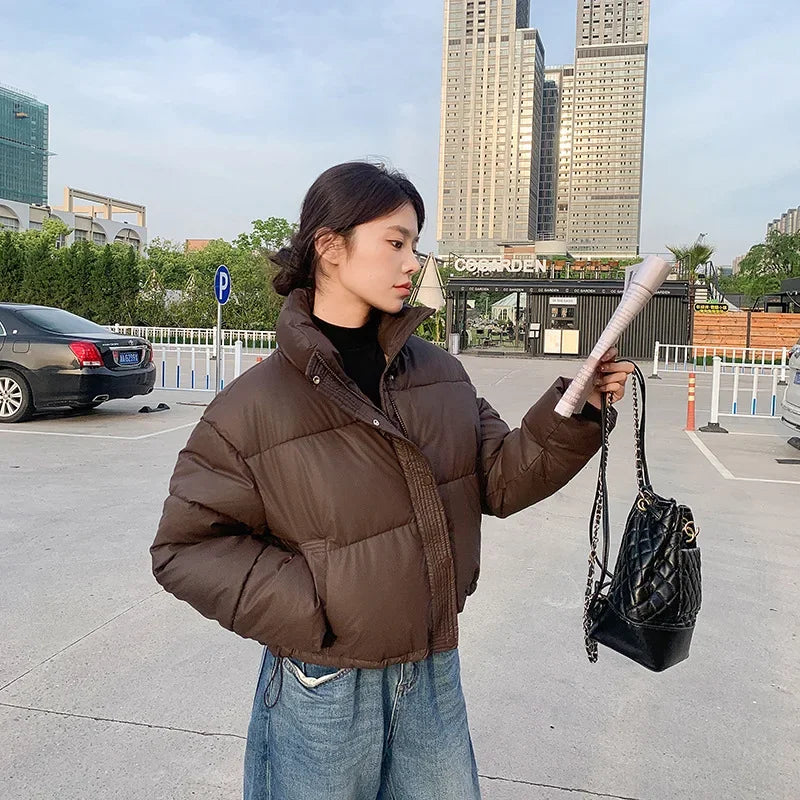 Veste courte d'hiver pour femmes