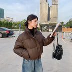Veste courte d'hiver pour femmes