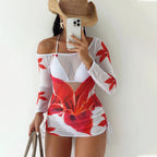 Maillot de bain trois pièces pour femmes