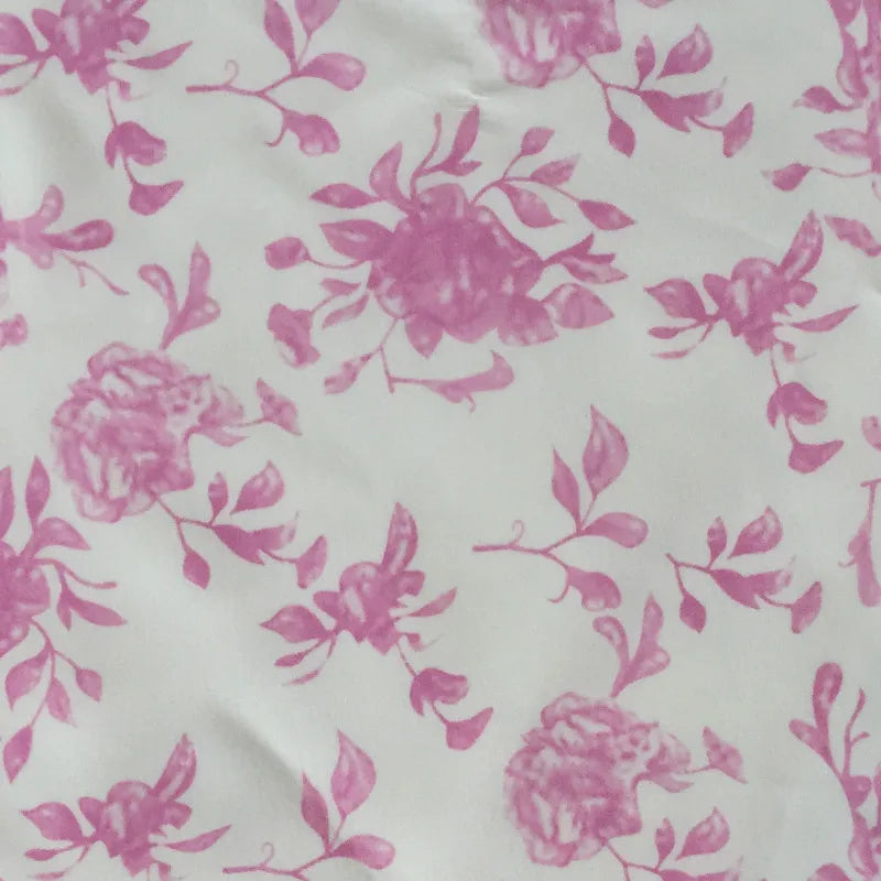 Mini-Robe Rose Femme – Manches Courtes et Col V