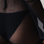 Maillot de bain trois pièces long et gainant pour femmes
