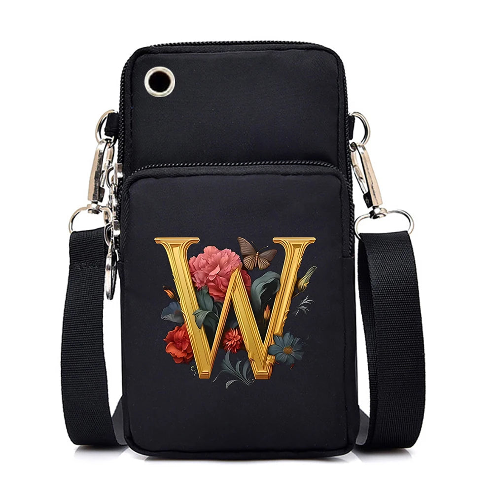 Sacs à bandoulière en cuir souple pour téléphone portable pour femmes