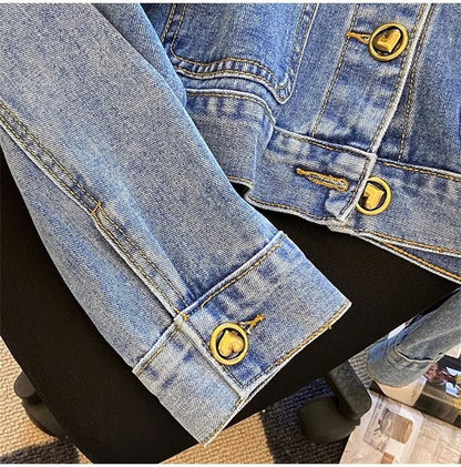 Veste en Jean Femme – Col Claudine