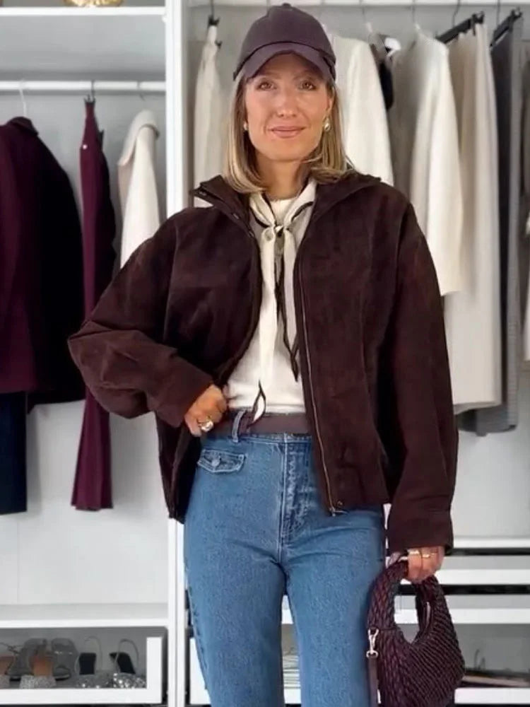 Veste décontracté et ample pour femmes
