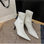 Bottine de rinçage pointues pour femmes