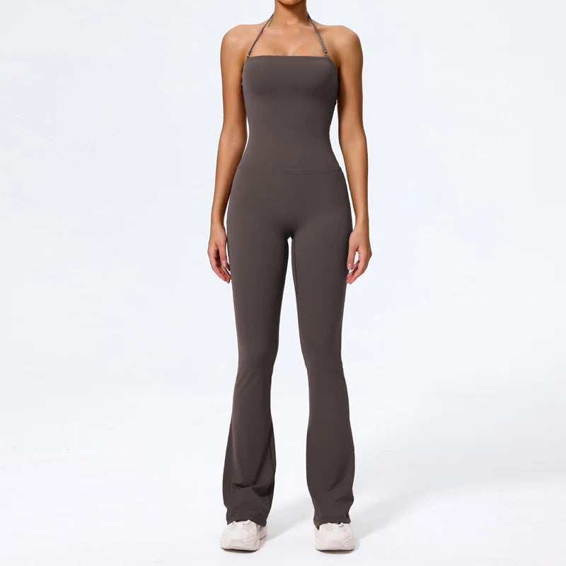 Combinaison de yoga sans manches pour femmes