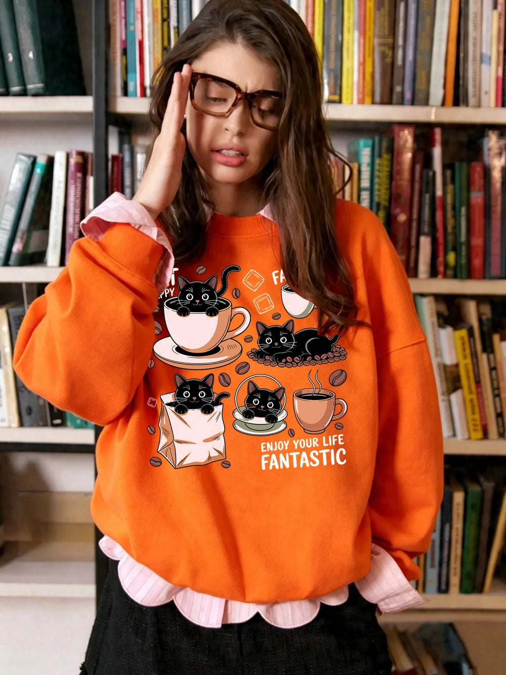 Sweat-shirt à capuche pour femmes