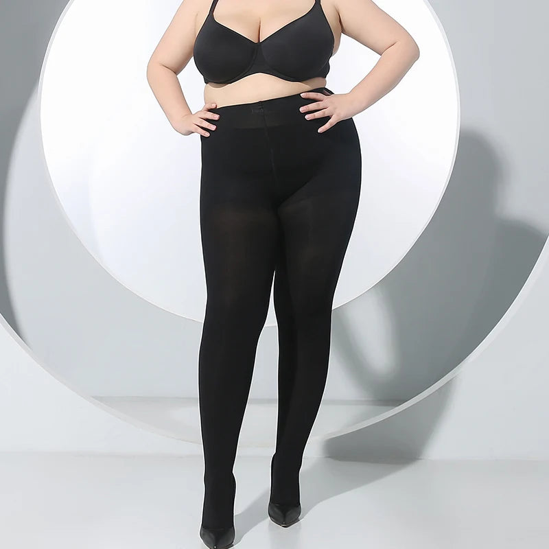 Collants grande taille sans couture pour femmes