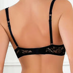 Soutien-gorge sexy en dentelle florale pour femmes