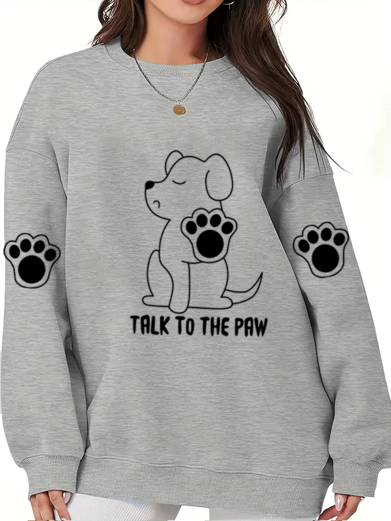 Sweat à capuche imprimé vache dessin animé Kawaii pour femmee