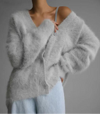 Cardigan pull paresseux pour femmes