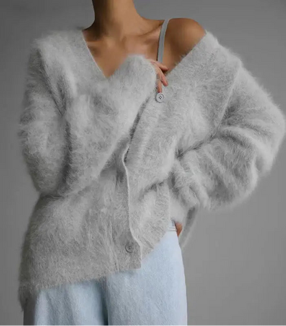 Cardigan Ample Femme – Maille Douce et Confortable