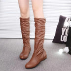 Bottes mi-mollet pour femmes