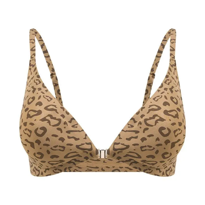Soutien-gorge avec ouverture avant amovible goutte d'eau pour femmes