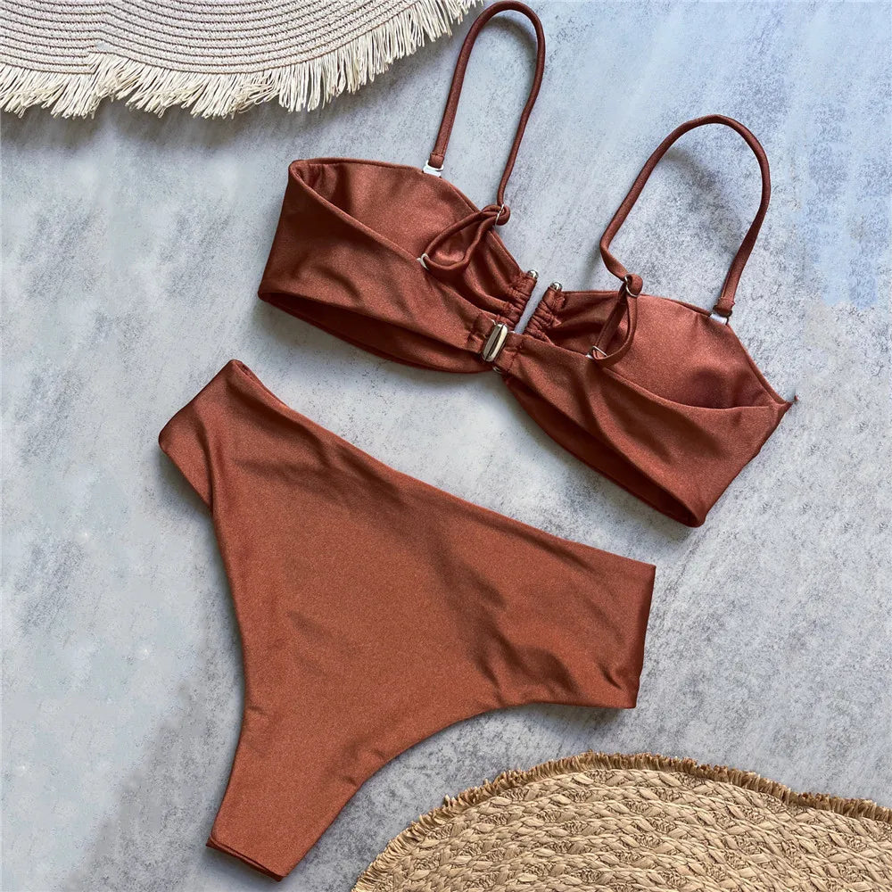 Ensembles maillots de bain deux pièces pour femmes
