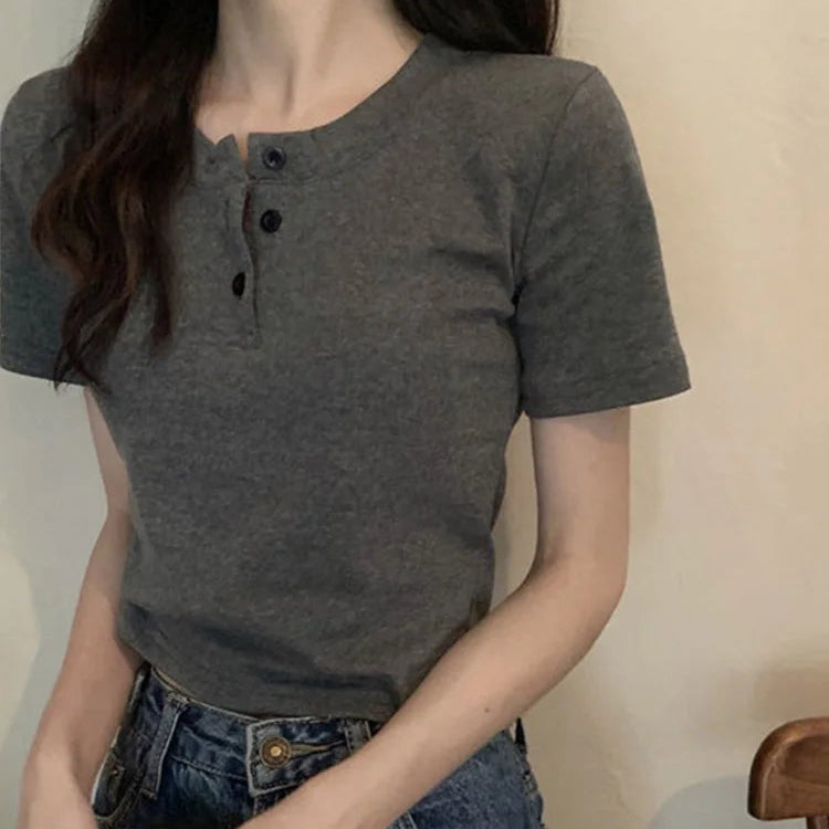 Tops à manches courtes pour femmes