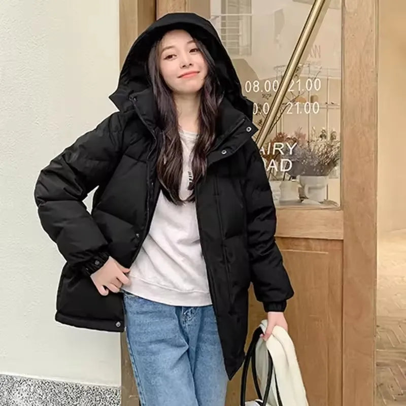 Manteau d'hiver chaude et décontractée pour femmes