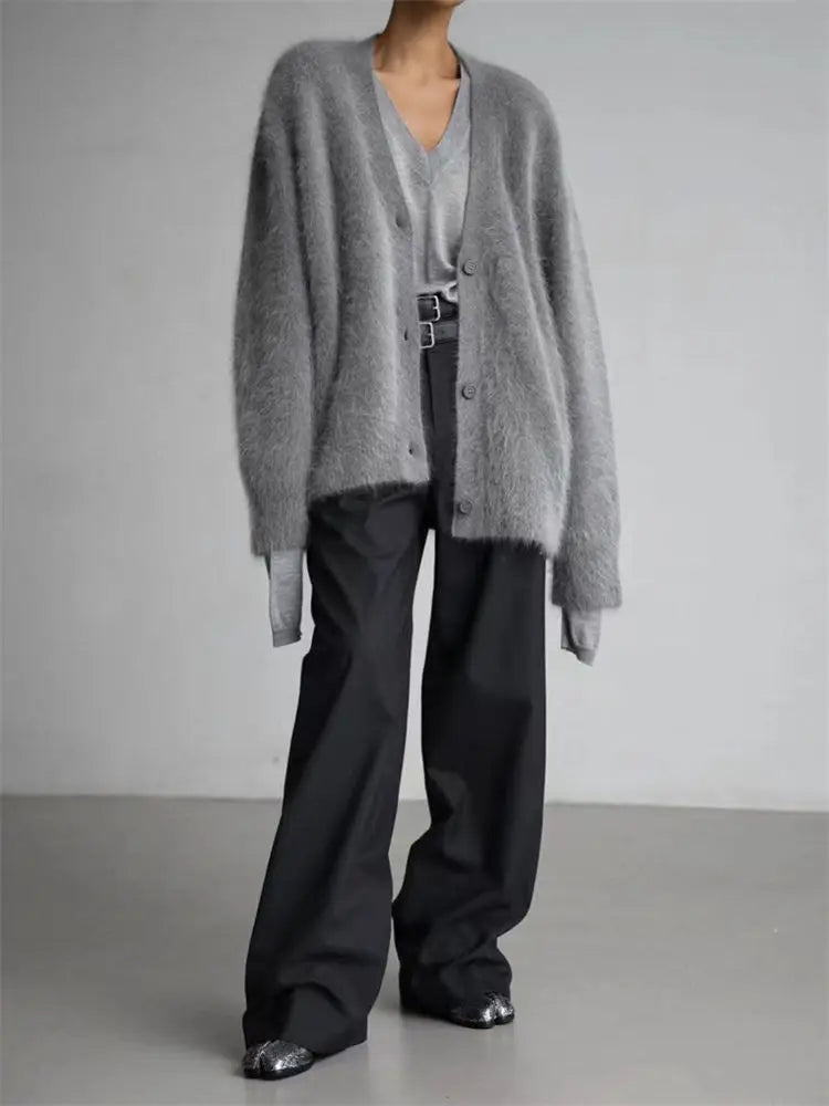 Cardigan pull paresseux pour femmes