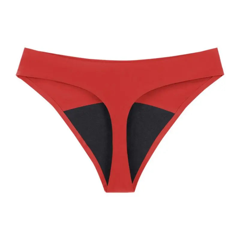 String sans couture taille basse pour femmes