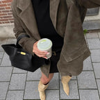 Blazer d'automne vintage pour femmes