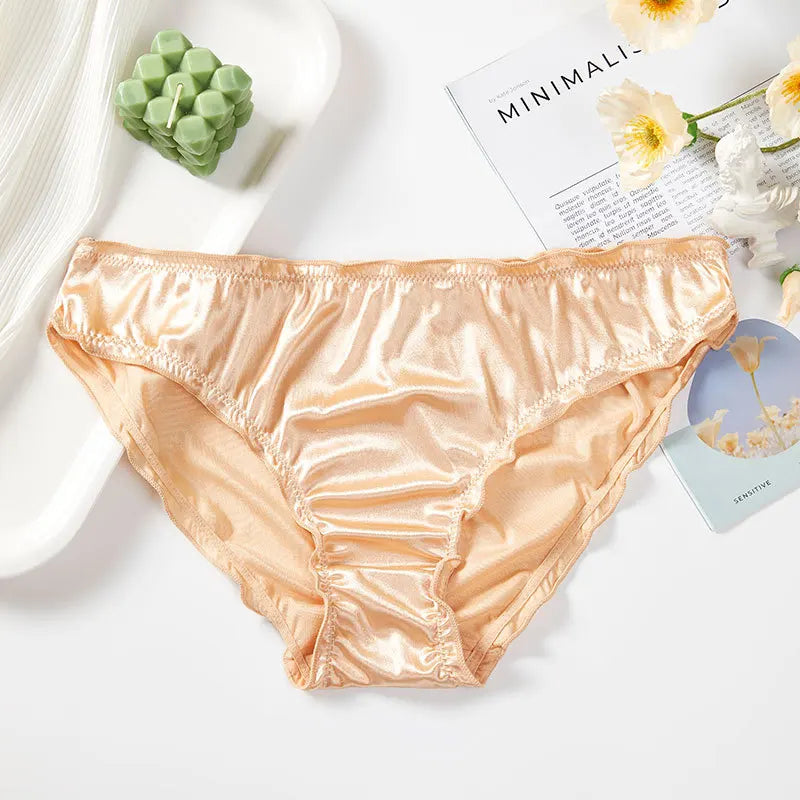 Culottes en soie et satin pour femmes