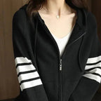 Vestes cardigan à capuche pour femmes