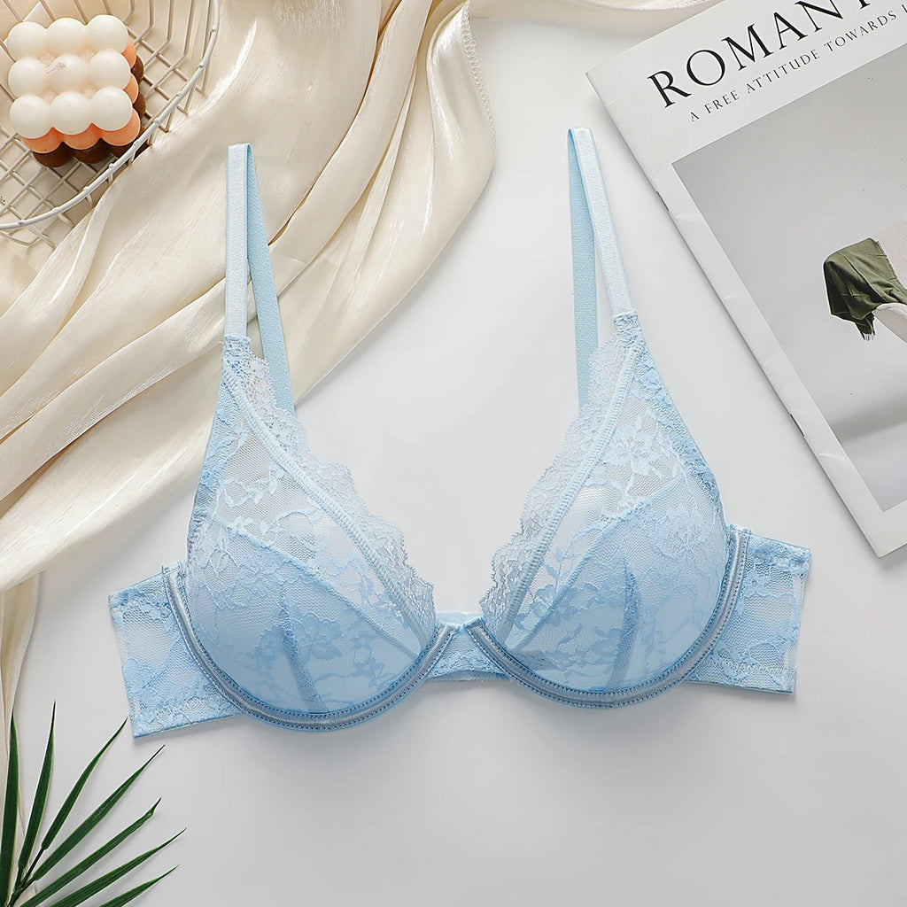 Soutien-gorge Push Up en dentelle pour femmes