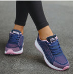 Baskets décontractées à lacets pour femmes