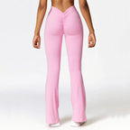 Leggings évasés à jambes larges pour femmes