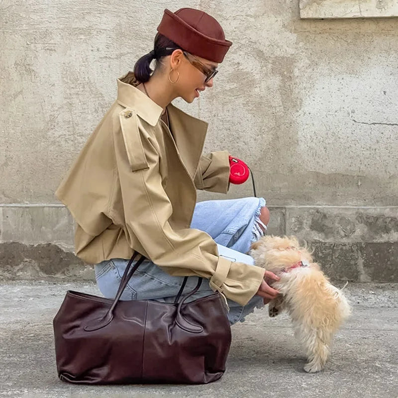 Veste courte décontracté pour femmes