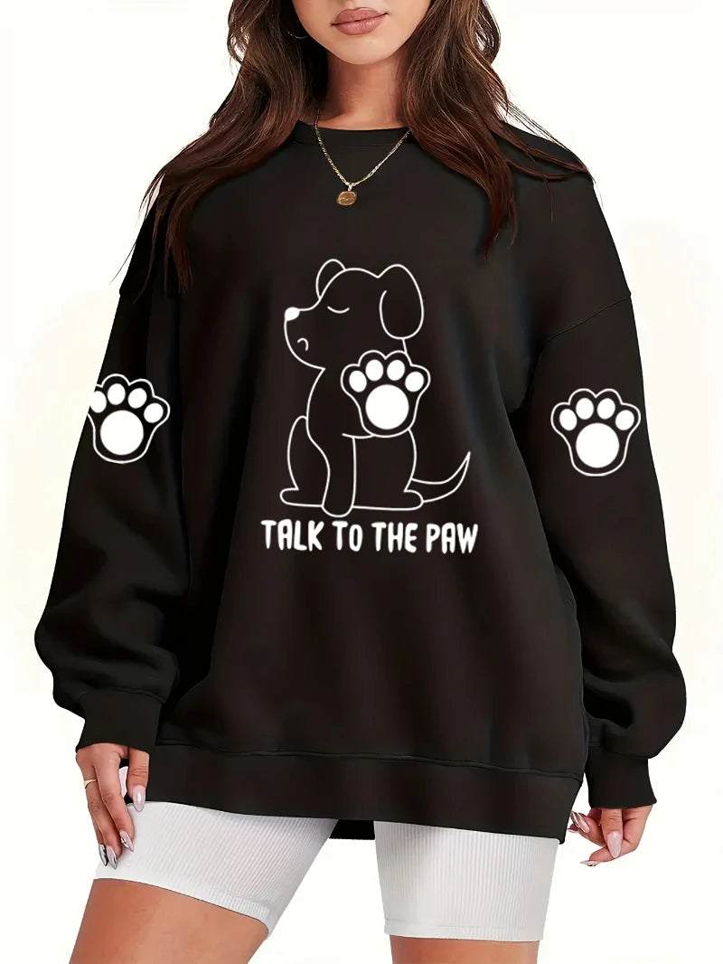 Sweat à capuche imprimé vache dessin animé Kawaii pour femmee