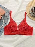 Soutien-gorge avec strass brillants pour femmes