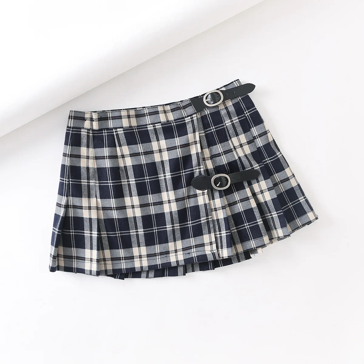 Mini jupes cargo en jean vintage pour femmes