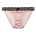 Culotte avec dentelle taille basse pour femmes