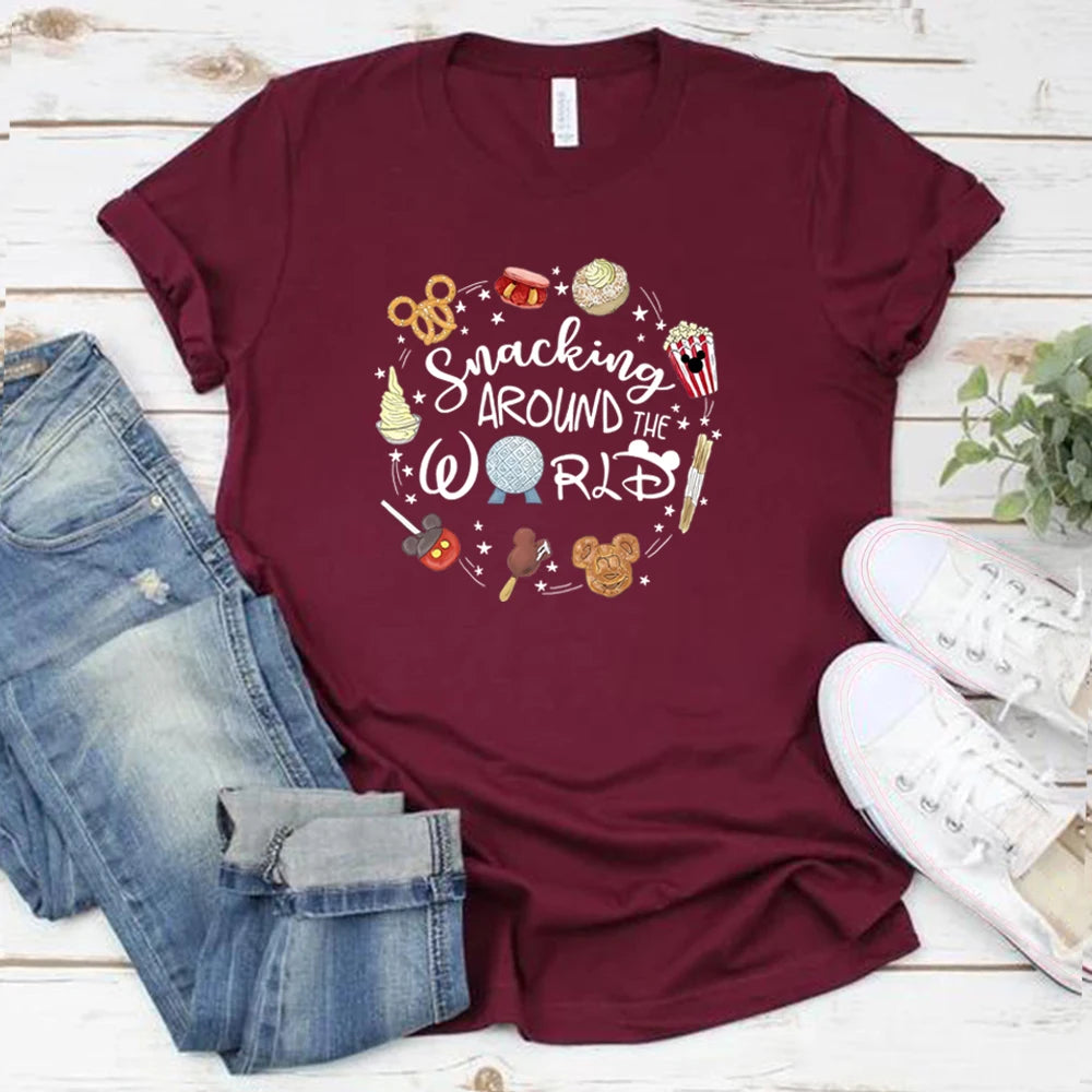 T-shirt à manches courtes pour femmes