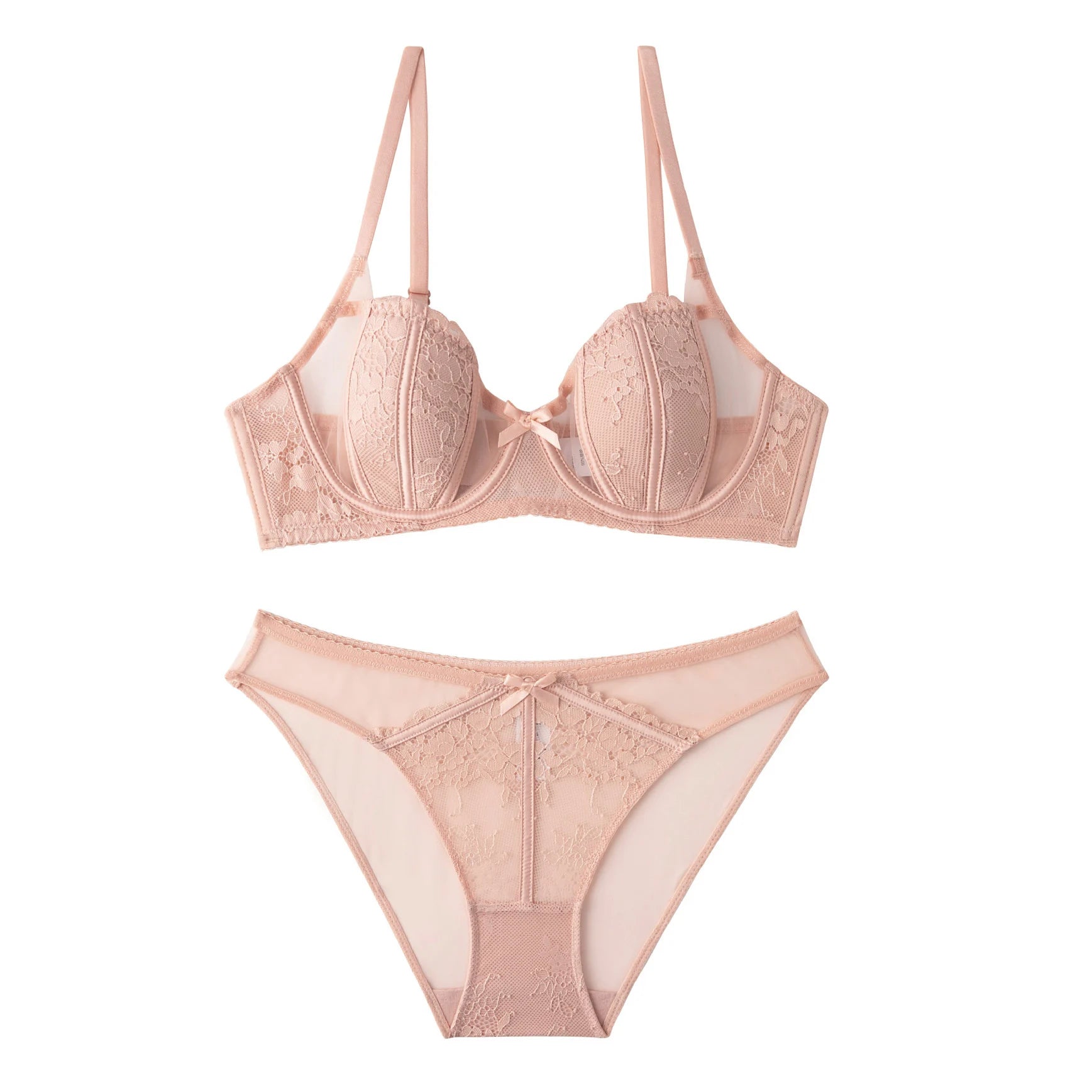 Ensemble de lingerie sexy en dentelle soutien-gorge et culotte pour femmes
