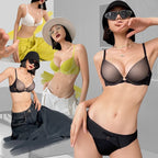 Ensemble soutien-gorge push-up et culotte pour femmes