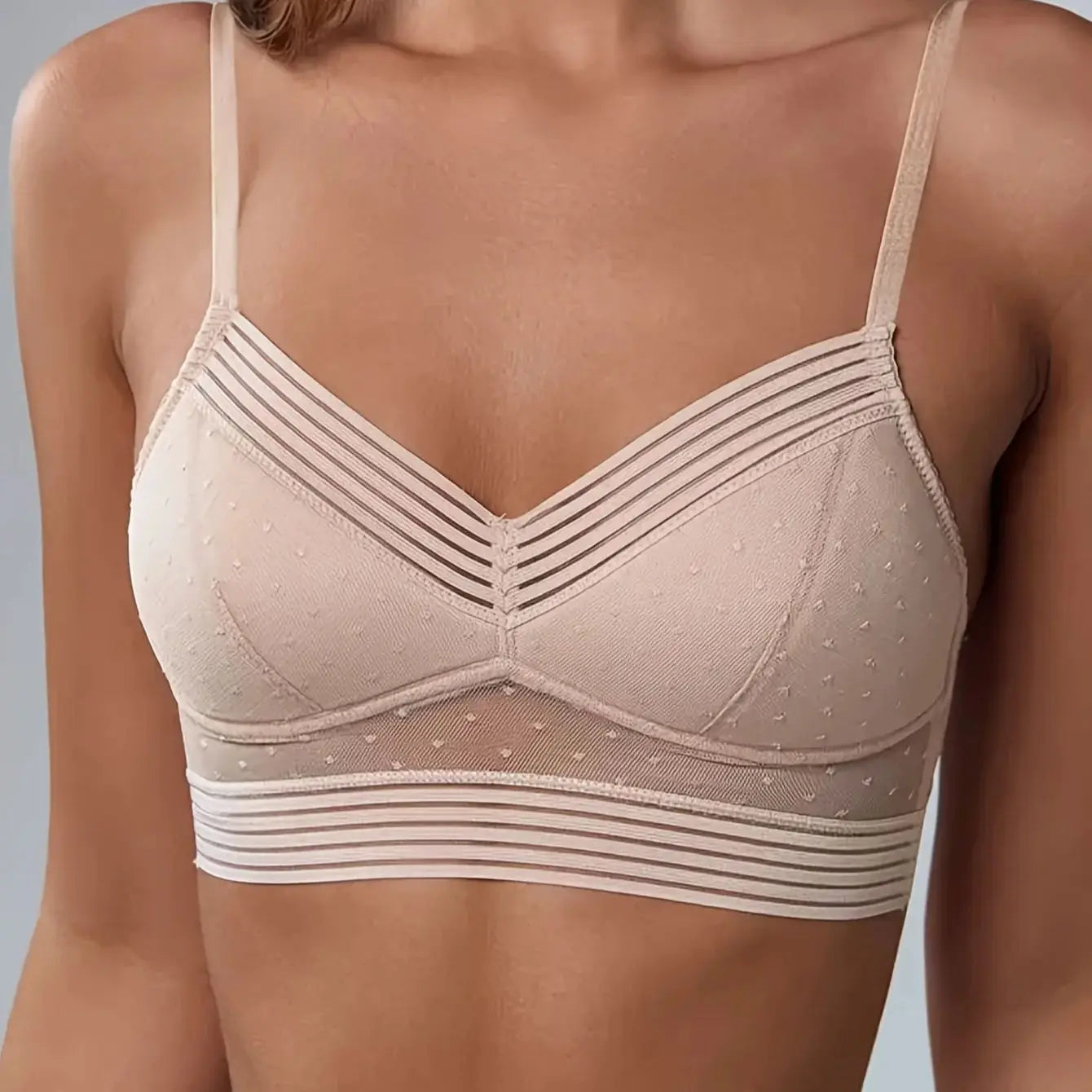 Soutien-gorge dos nu en U profond pour femmes