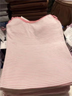 Débardeur rayée rose pour femmes