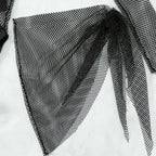 Maillot de bain 4 pièces à manches longues résille pour femmes